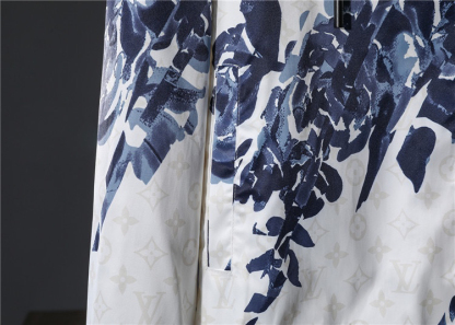 ルイ・ヴィトン「Louis Vuitton」2024秋冬 クラシックロゴ ラウンドネックジャケット メンズアウター