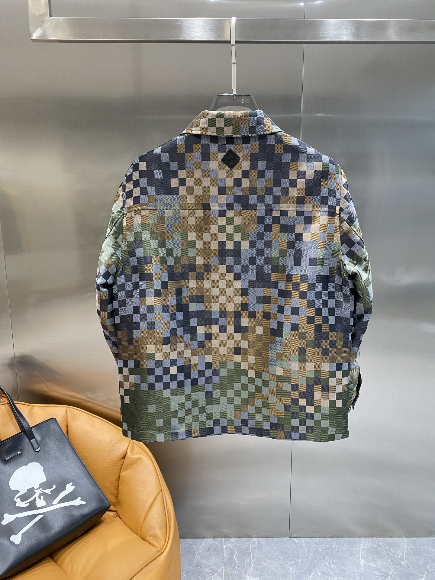 ルイ・ヴィトン「Louis Vuitton」 2025 春夏 カラー ブロック チェック ジャケット