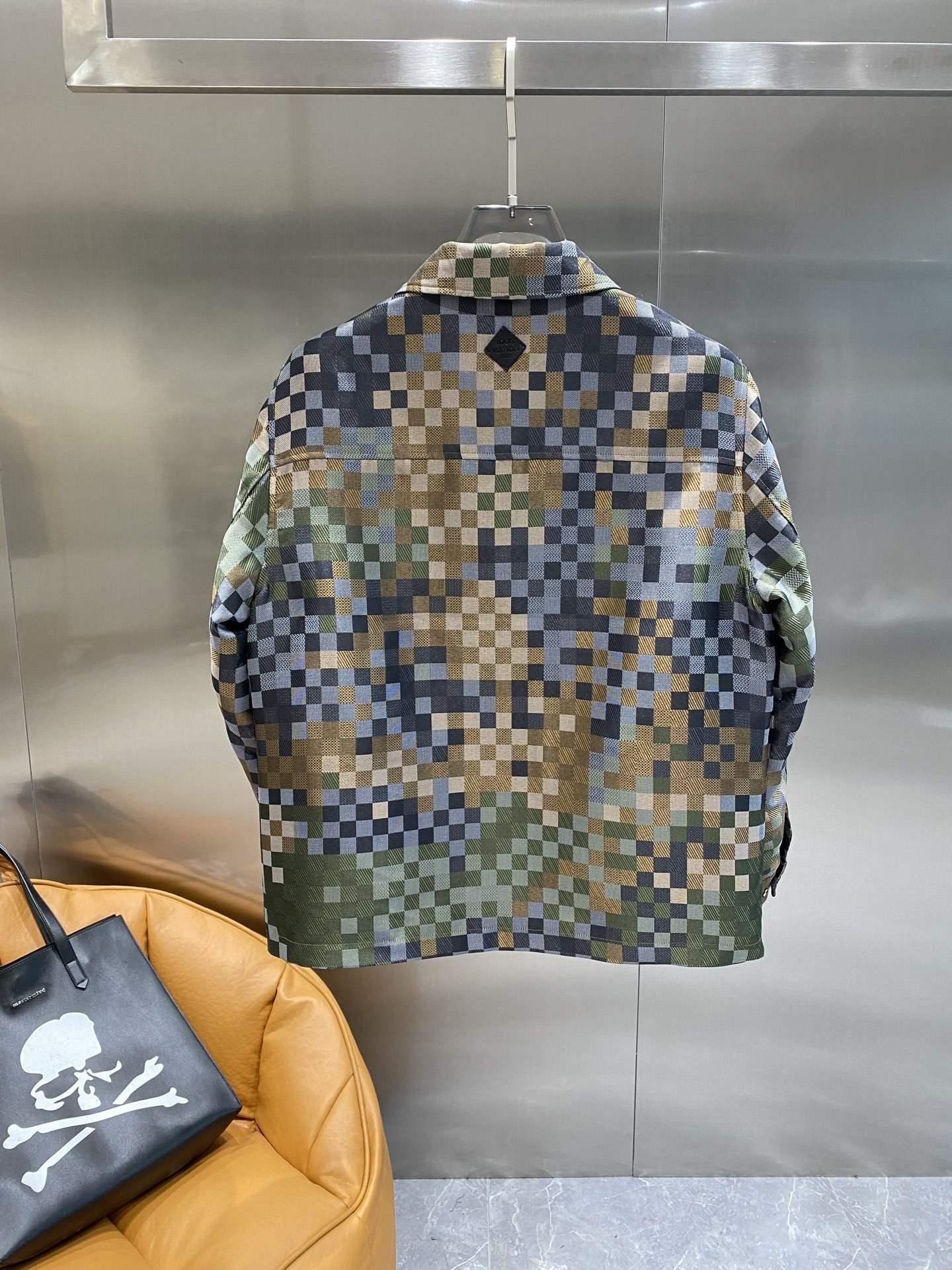 ルイ・ヴィトン「Louis Vuitton」 2025 春夏 カラー ブロック チェック ジャケット