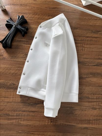 プラダ「Prada」2024秋冬 メンズ スタンドカラージャケット