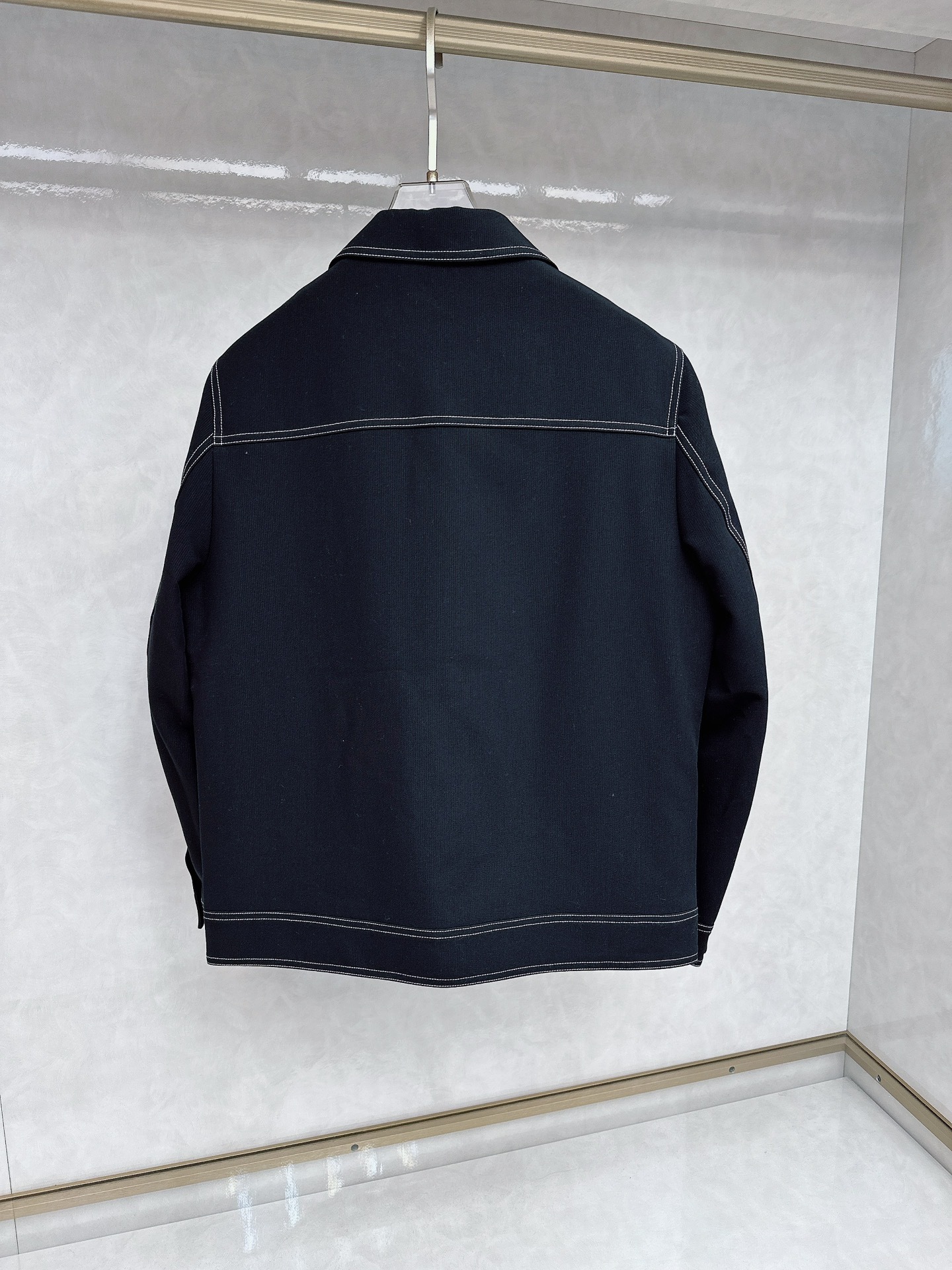 プラダ「Prada」2024秋冬 メンズ スタンドカラージャケット