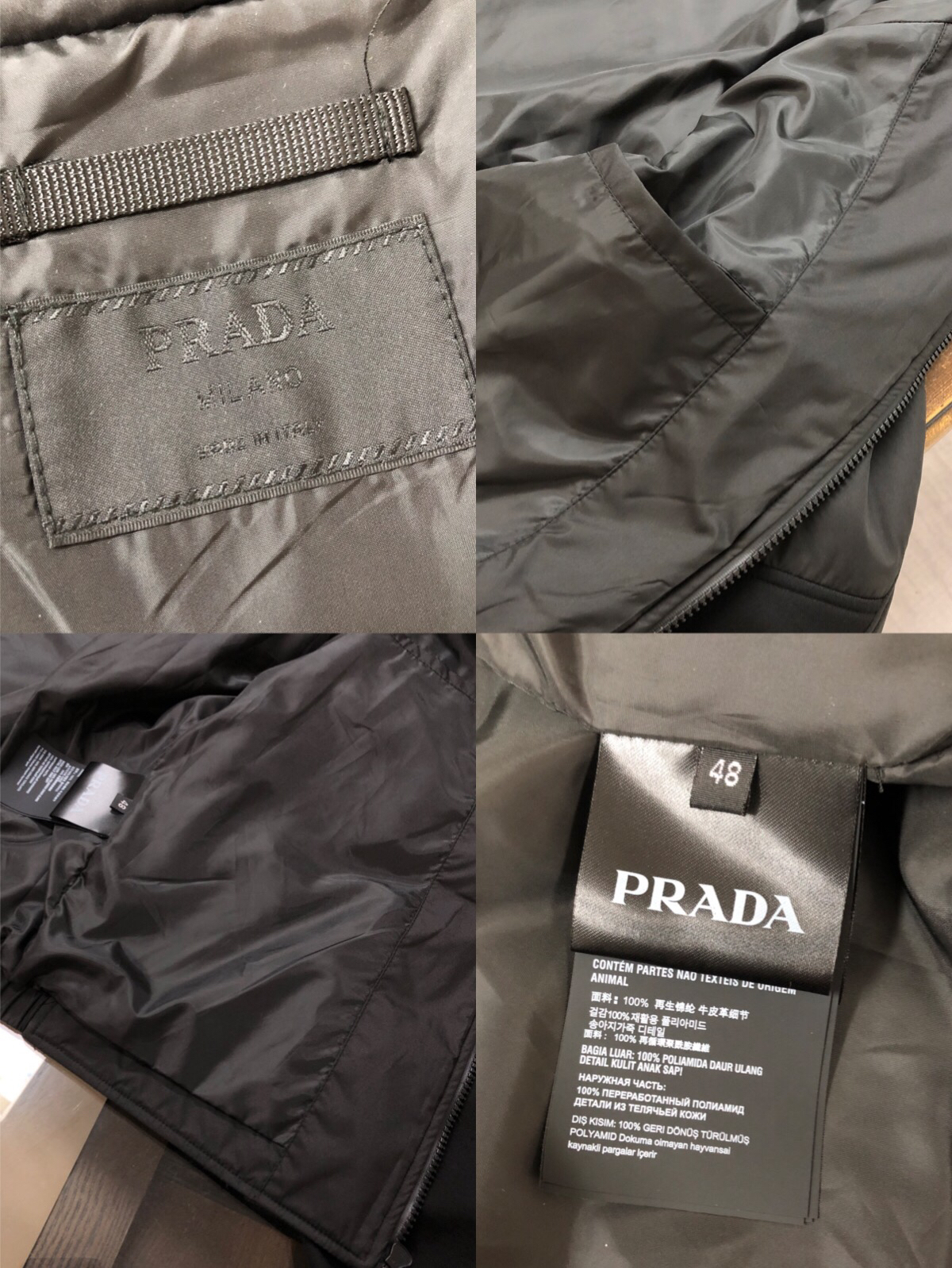 プラダ「Prada」秋の新作パッチワークハットジャケット