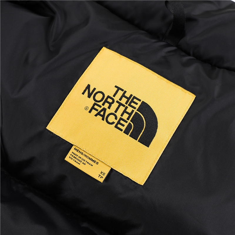「コラボモデル」The North Face × Brain Dead コラボ グラフィック Nuptse ダウンジャケット
