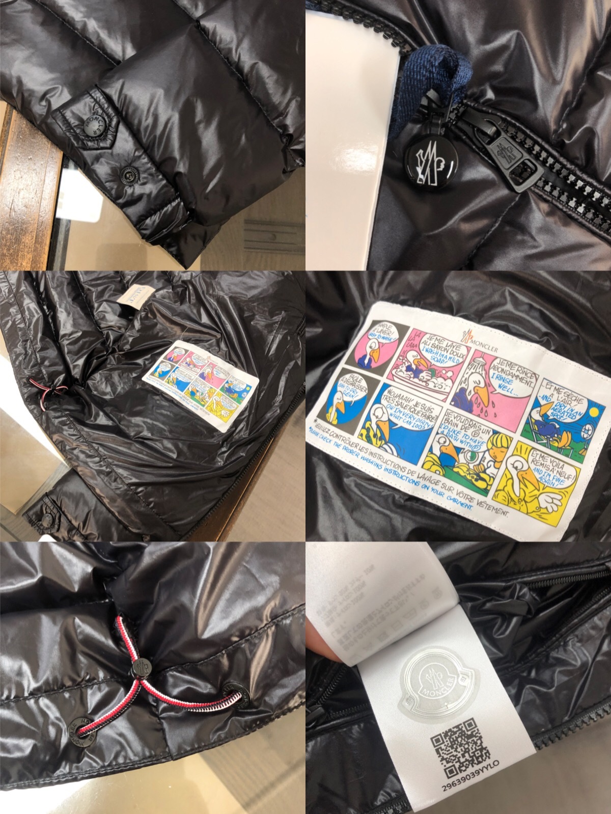 モンクレール「Moncler」テックキャンプ フード付き ダウンジャケット