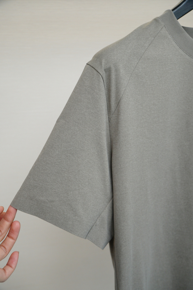 アークテリクス「ARC'TERYX」2025春夏 プレミアムコットン ロゴ刺繍半袖Tシャツ