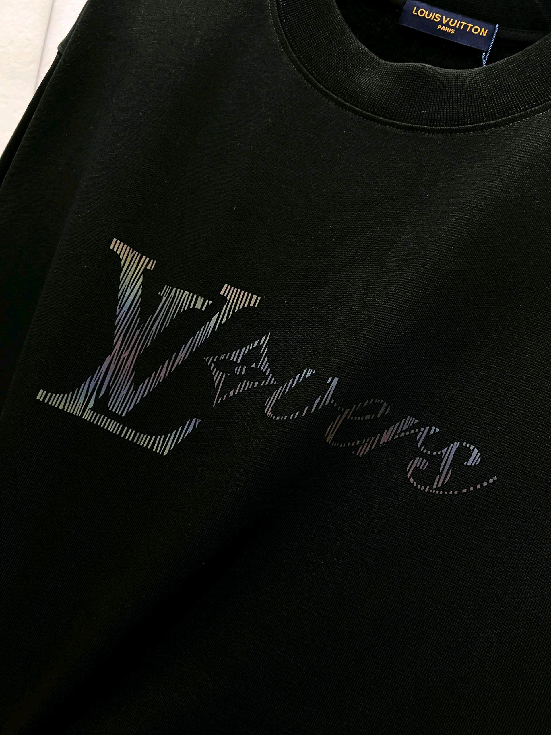 ルイ・ヴィトン「Louis Vuitton」ハイネックプレミアムコットン半袖Tシャツ