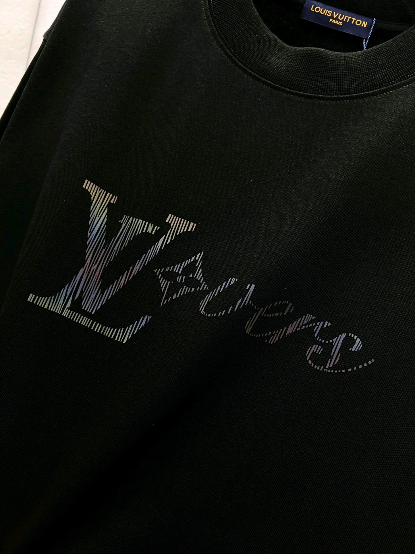 ルイ・ヴィトン「Louis Vuitton」ハイネックプレミアムコットン半袖Tシャツ