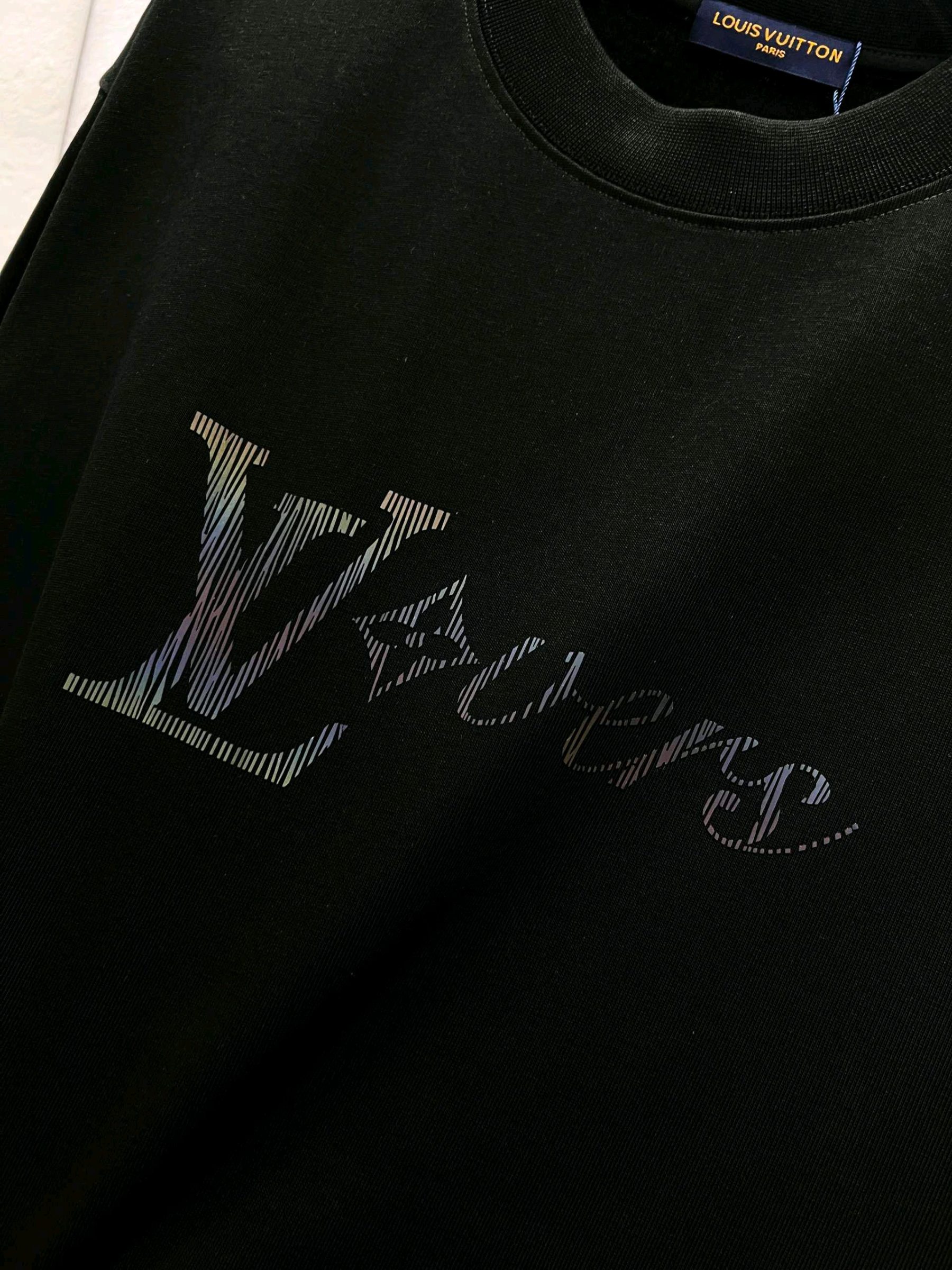 ルイ・ヴィトン「Louis Vuitton」ハイネックプレミアムコットン半袖Tシャツ