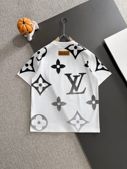 ルイ・ヴィトン「Louis Vuitton」ハイネックプレミアムコットン半袖Tシャツ
