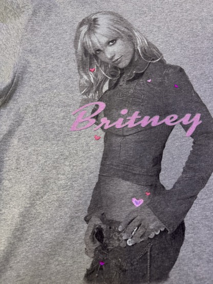 バレンシアガ「Balenciaga」ブリトニー・スピアーズ ポートレート プリントTシャツ