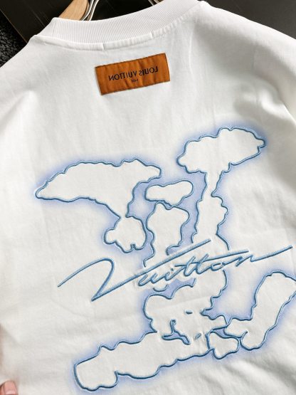 ルイ・ヴィトン「Louis Vuitton」クラウド スプレー エンブロイダリー Tシャツ