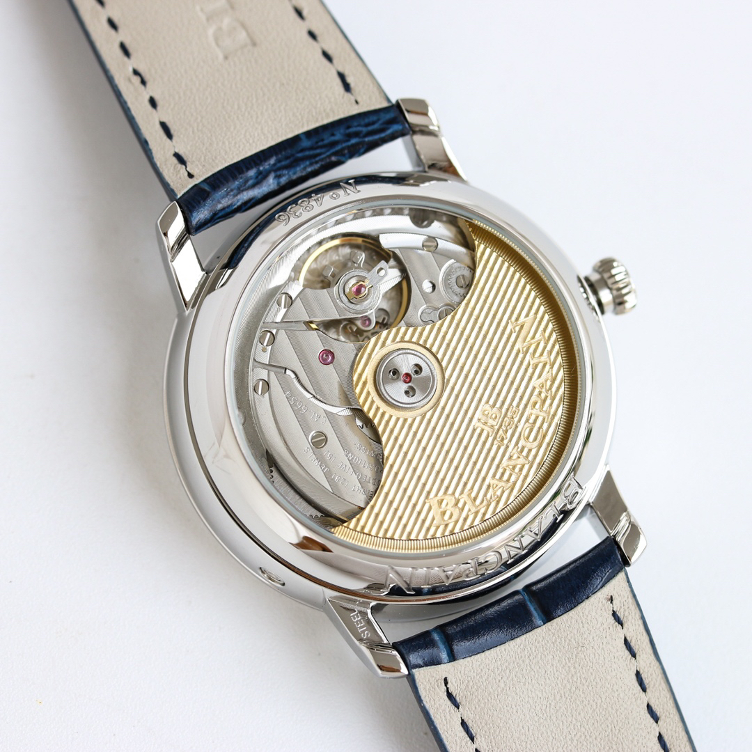 ブランパン「Blancpain」ヴィルレ コンプリートカレンダー ムーンフェイズ自動巻き腕時計40mm