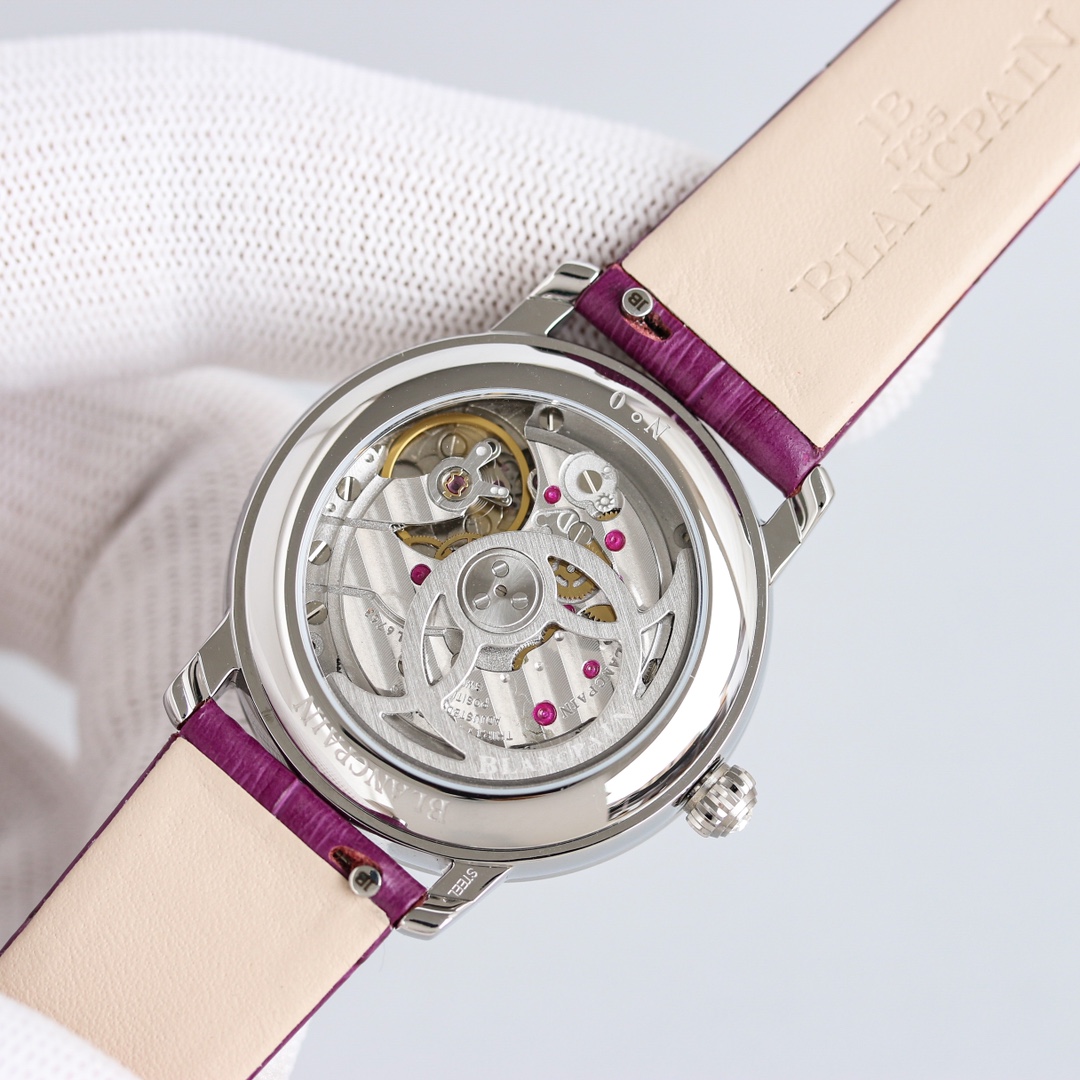 ブランパン「Blancpain」レディバード ダイヤモンドボール自動巻きレディースウォッチ34.9mm