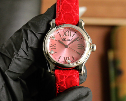 ショパール「Chopard」ハッピーダイヤモンドレディース ジュエリーウォッチ30mm