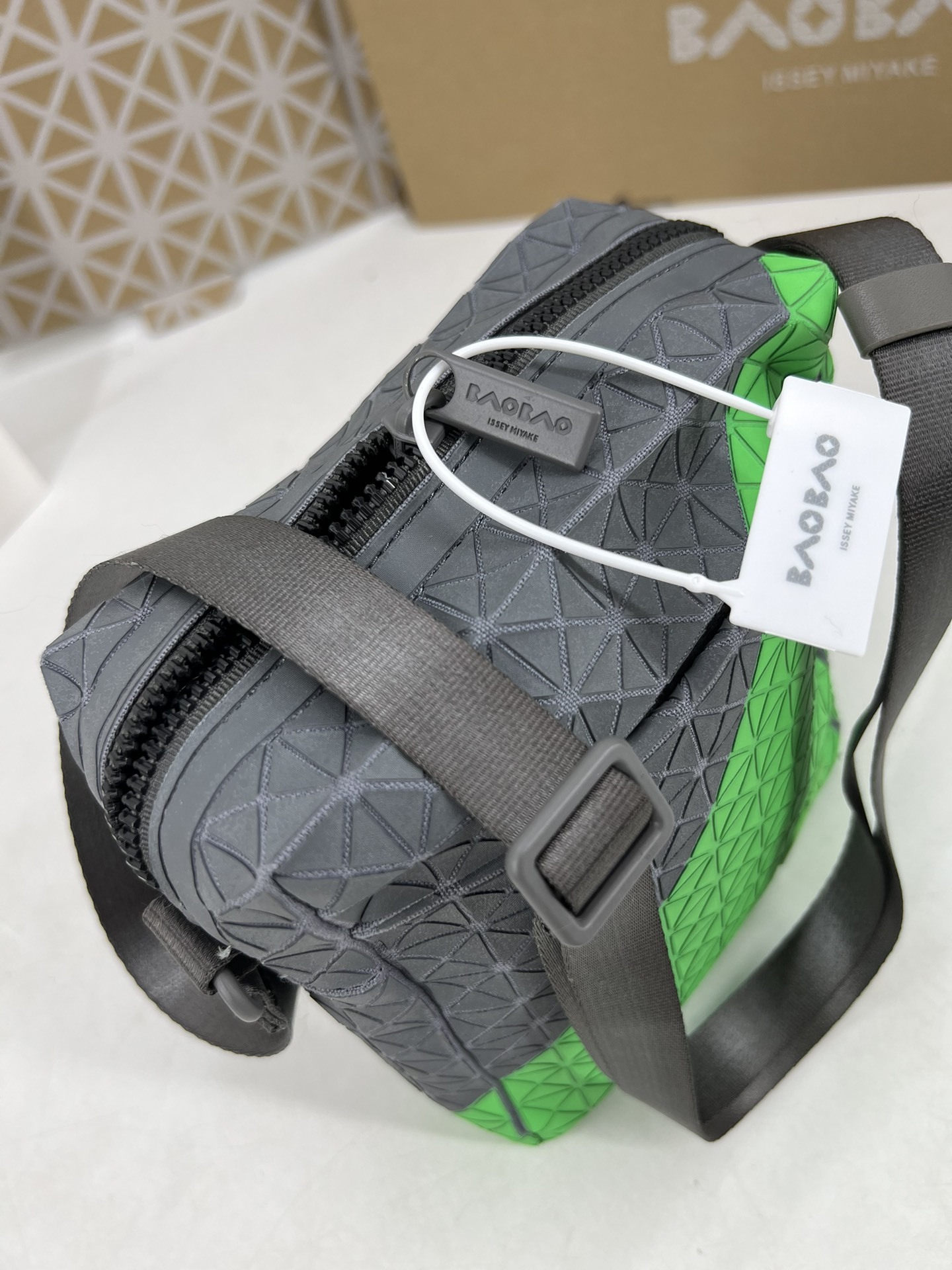 イッセイ・ミヤケ「Issey Miyake」  KURO PATCHWORK ショルダーバッグ