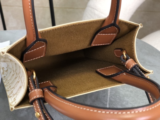 セリーヌ「Celine」ミニ ヴァーティカル CABAS トートバッグ