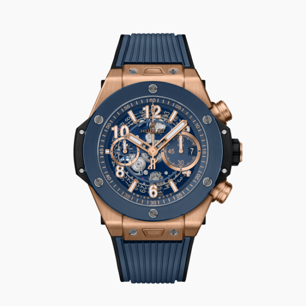 ウブロ「Hublot」ビッグ・バン ウニコ キングゴールド ブルーセラミック 44MM