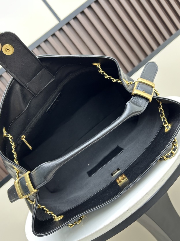 シャネル「Chanel」25A クイルティング トートバッグ アンティークゴールド レディース ショッピングバッグ