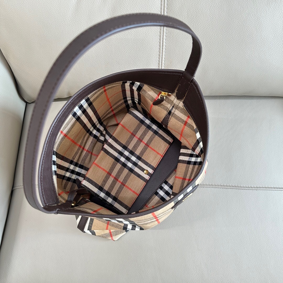 バーバリー「Burberry」チェック柄 トートバッグ