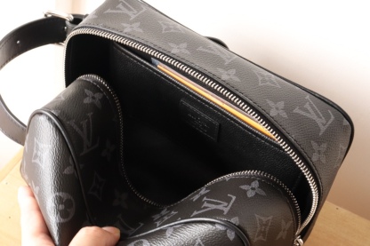 ルイ・ヴィトン「Louis Vuitton」DAMIER GRAPHITE ウォーターボトルホルダー バッグ