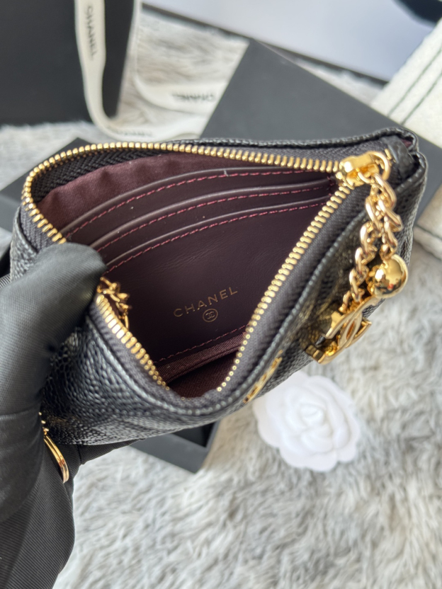 シャネル「Chanel」クイルティング ペンダント コインケース