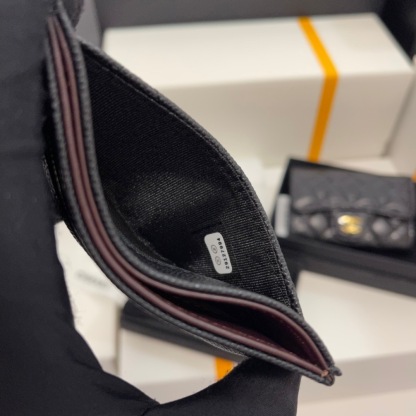 シャネル「Chanel」クラシック カヴィアレザー カードケース