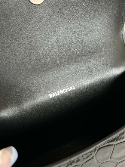 バレンシアガ「Balenciaga」Crocodile-Embossed Bag