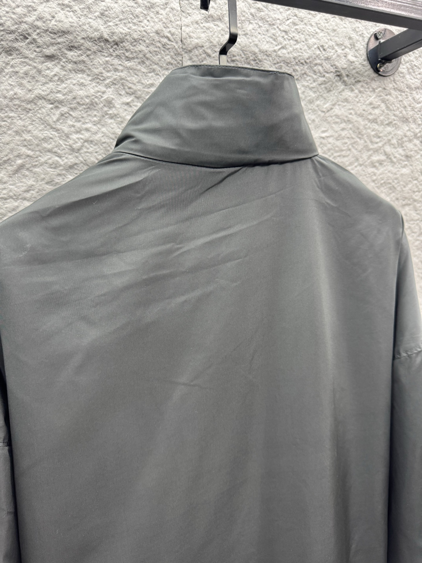 サンローラン「Saint Laurent」モノグラム プリント フーディッドジャケット