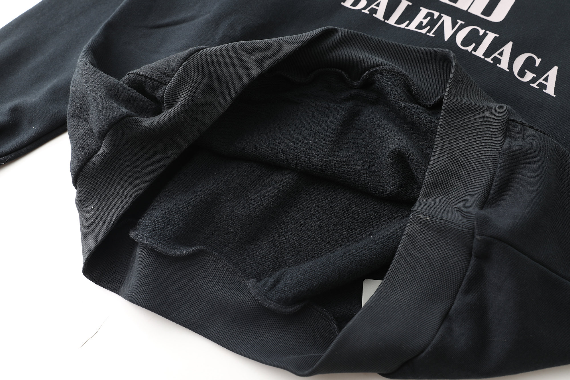 バレンシアガ「Balenciaga」ダブルB プリント パーカ