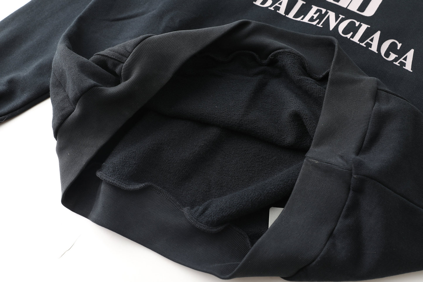 バレンシアガ「Balenciaga」ダブルB プリント パーカ