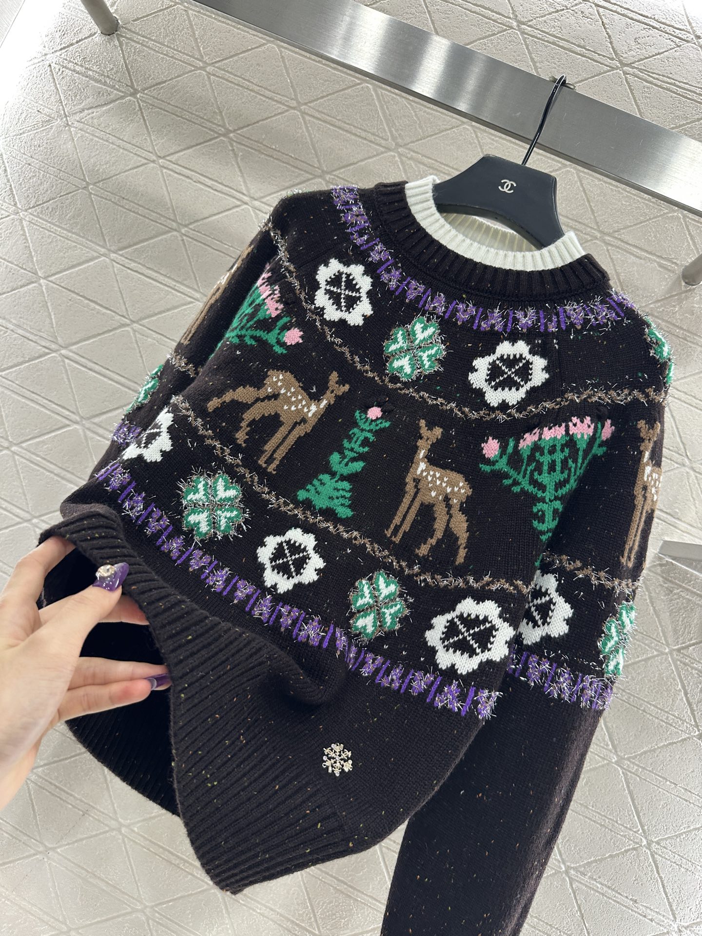 シャネル「Chanel」ノルディック ニット セーター