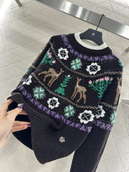 シャネル「Chanel」ノルディック ニット セーター