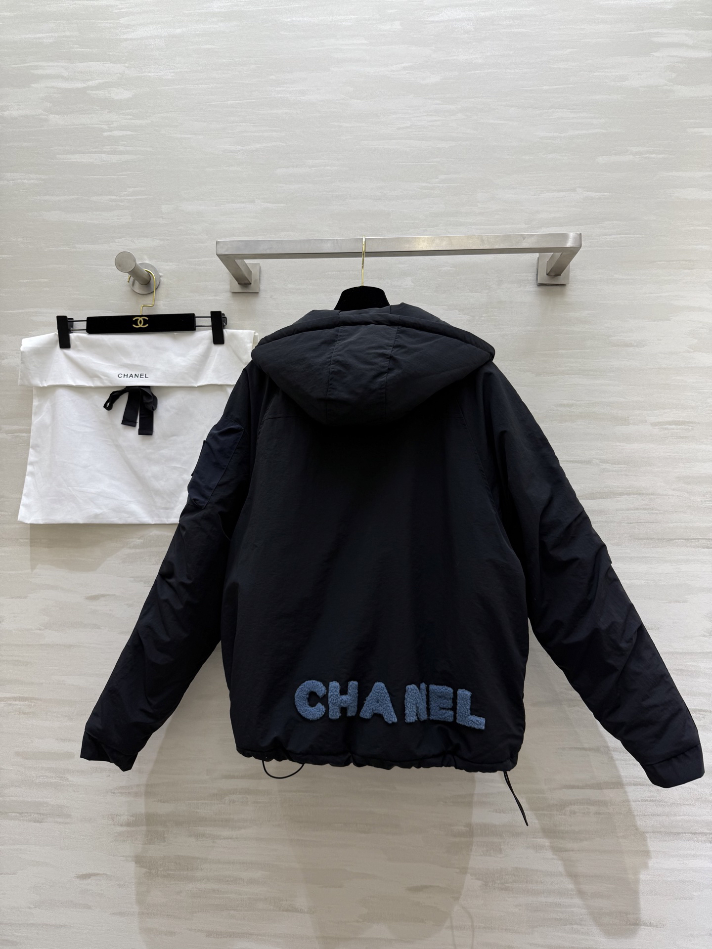 シャネル「Chanel」ヴィンテージ フード付き キルトド コート