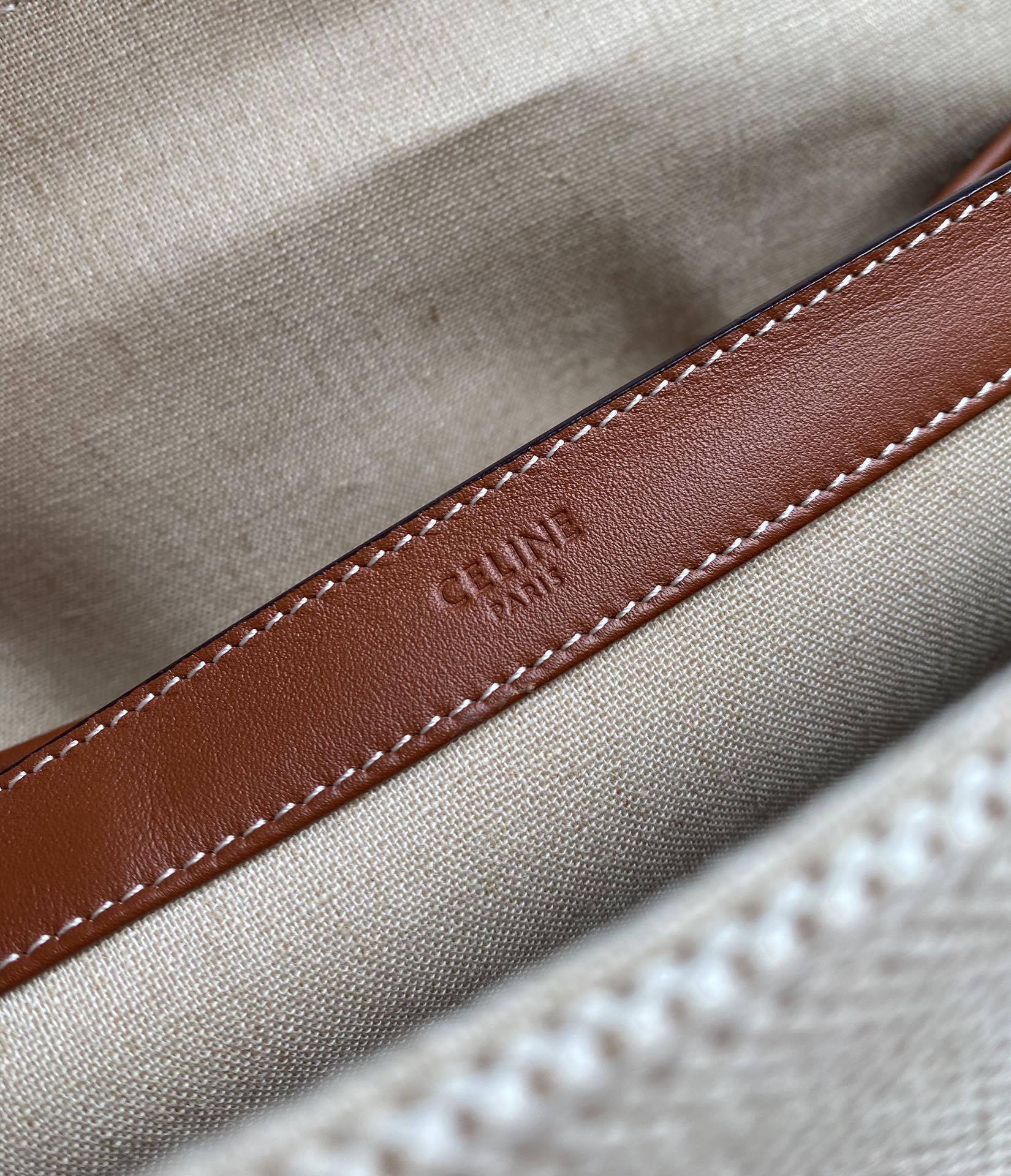 セリーヌ「Celine」SOFT 16 レザー ショルダーバッグ