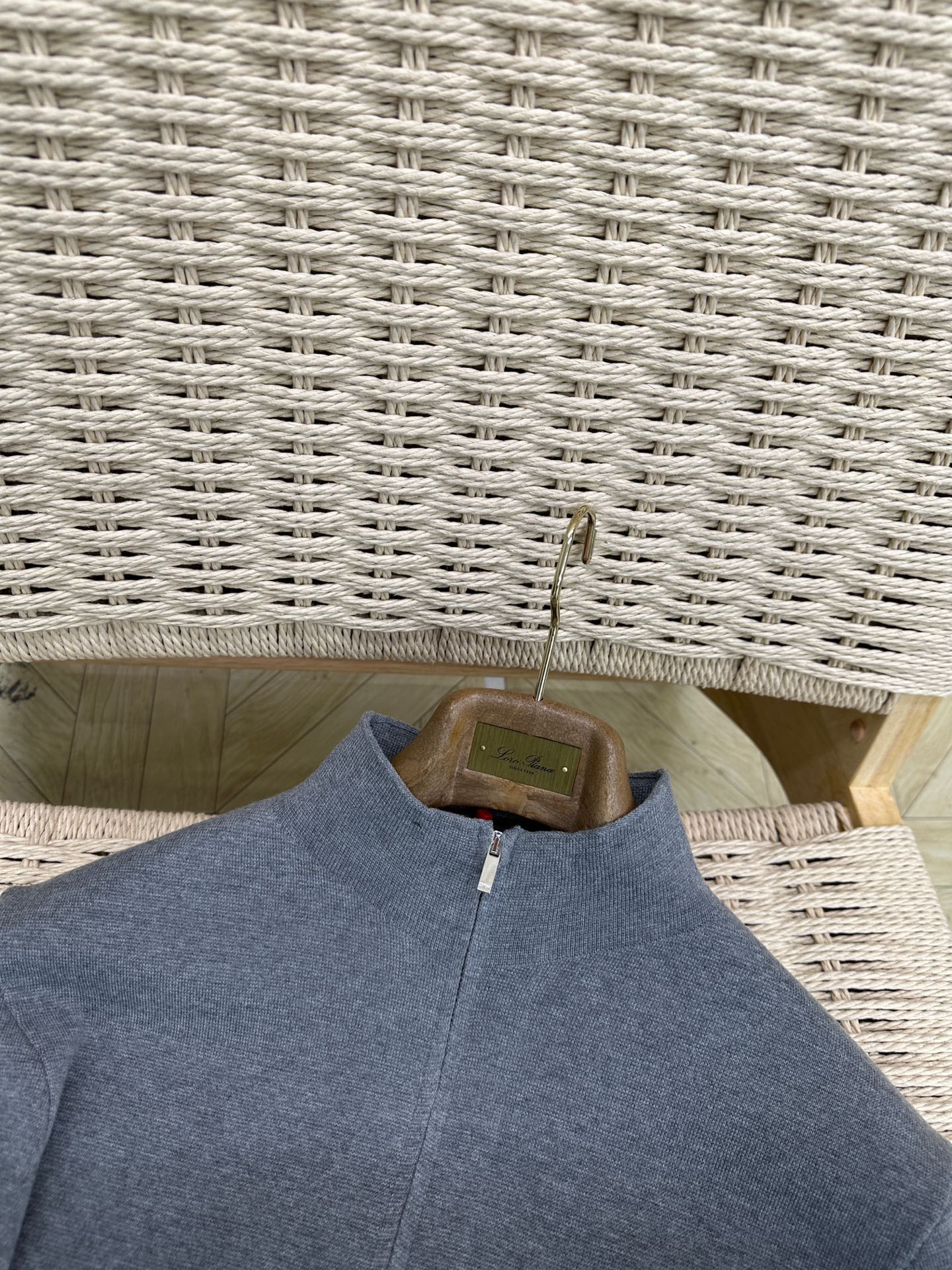 ディオール「Dior」ジップアップ ニット カーディガン