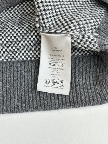 ディオール「Dior」 オブリーク ウール ジャカード ニットセーター