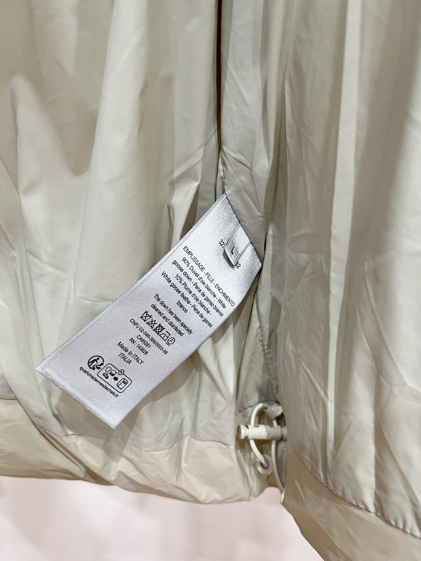 ディオール「Dior」OBLIQUE ダウンジャケット