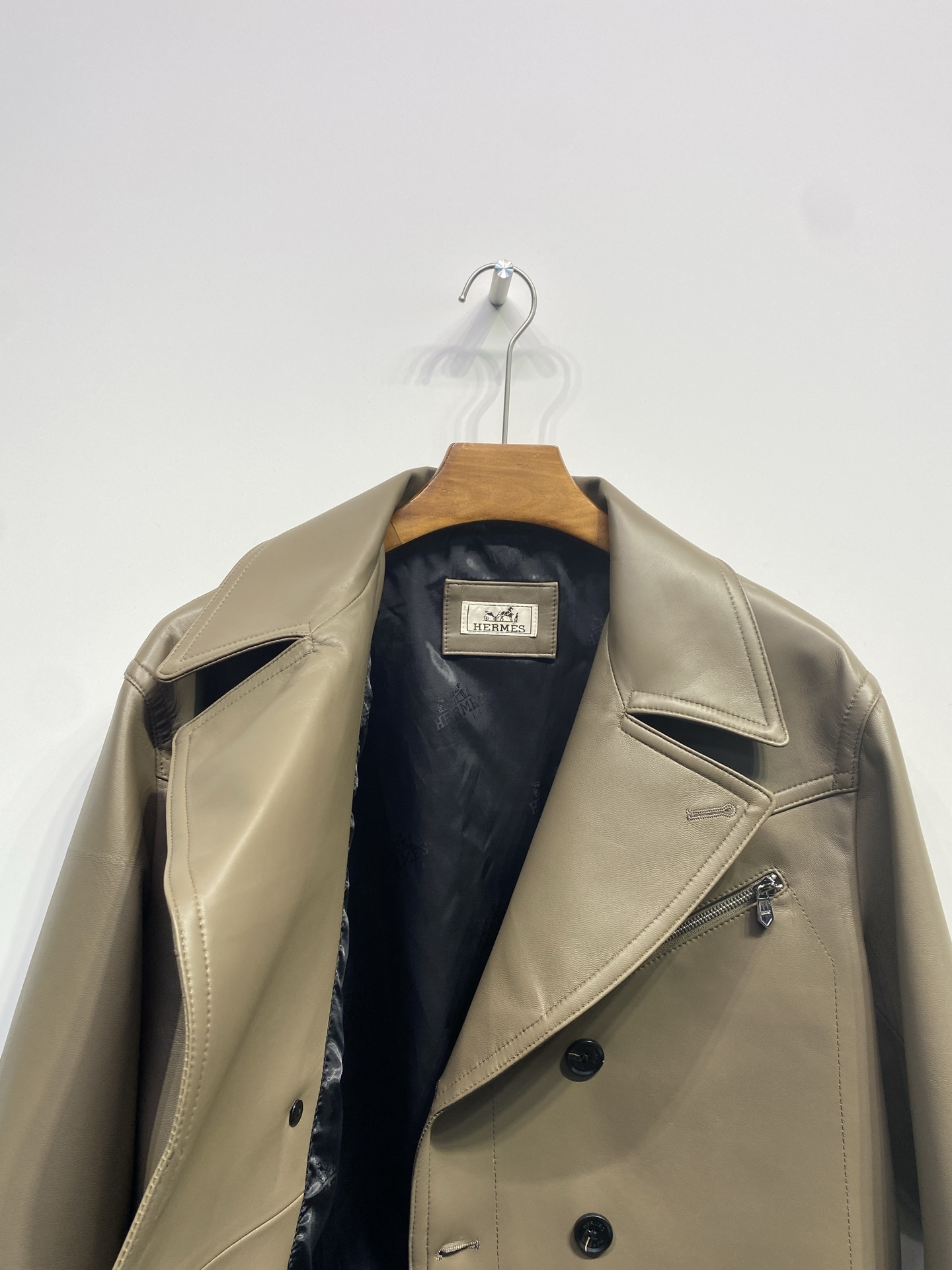 エルメス「Hermès」グレネ カルフスキン ボンバー ジャケット