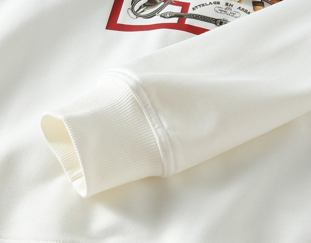 エルメス「Hermès」エクイドリアン グラフィック スウェットシャツ