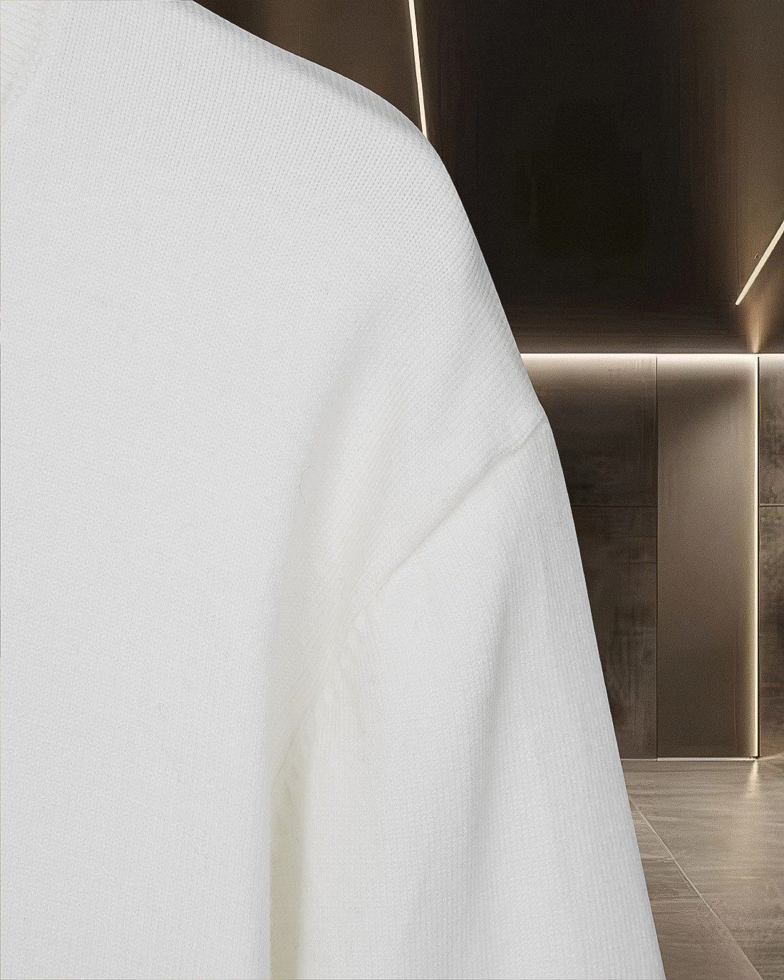 エルメス「Hermès」エンブレム ロゴ ロングスリーブ ニット