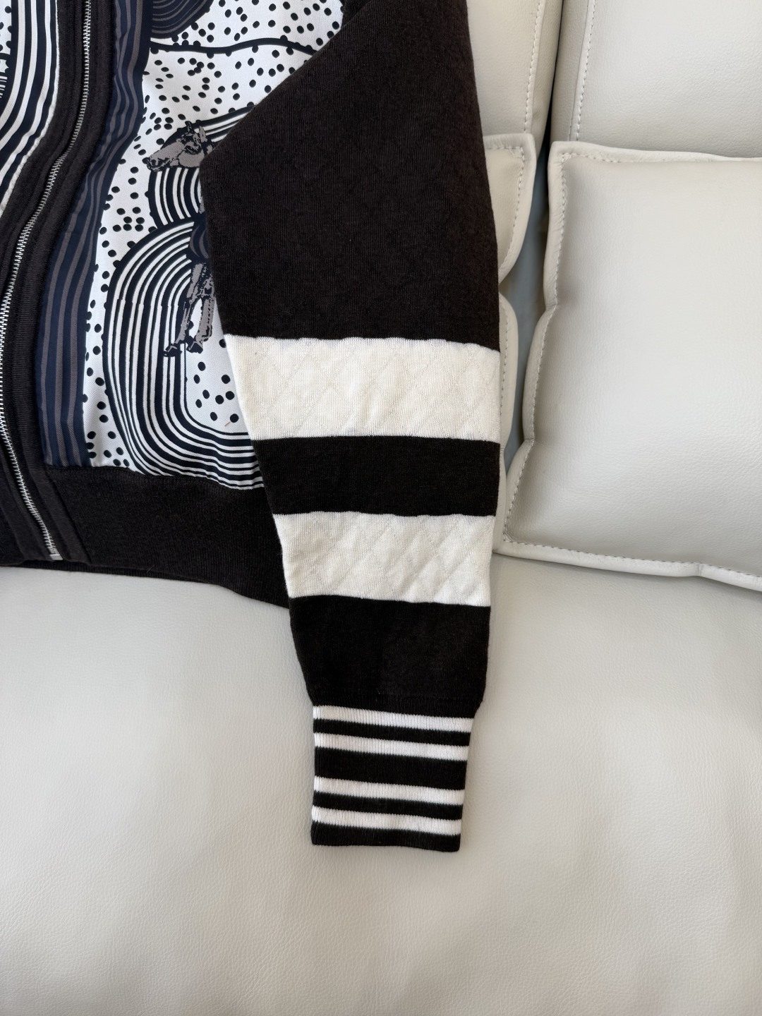 エルメス「Hermès」ウール カーディガン