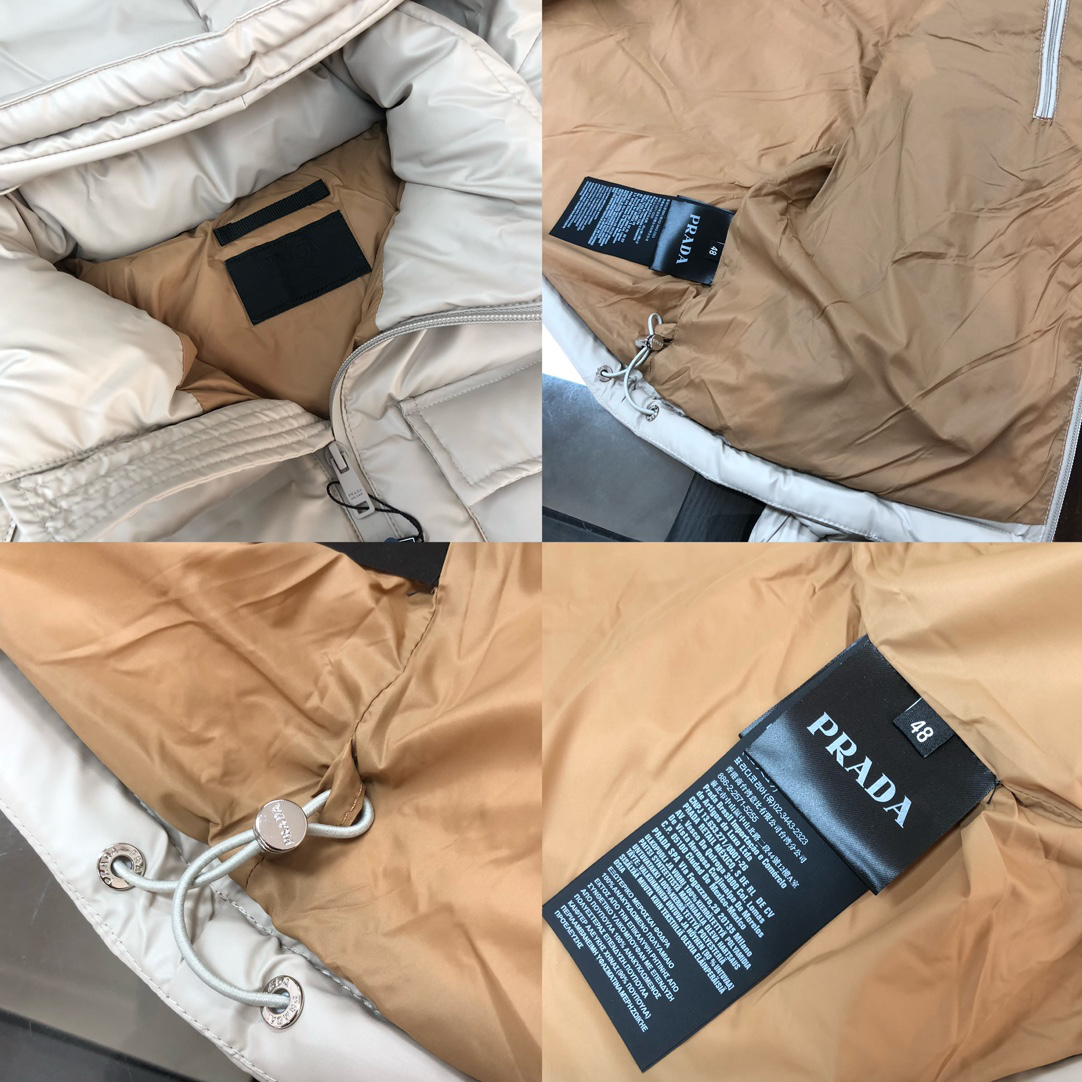 プラダ「Prada」ナイロン ダウン ジャケット