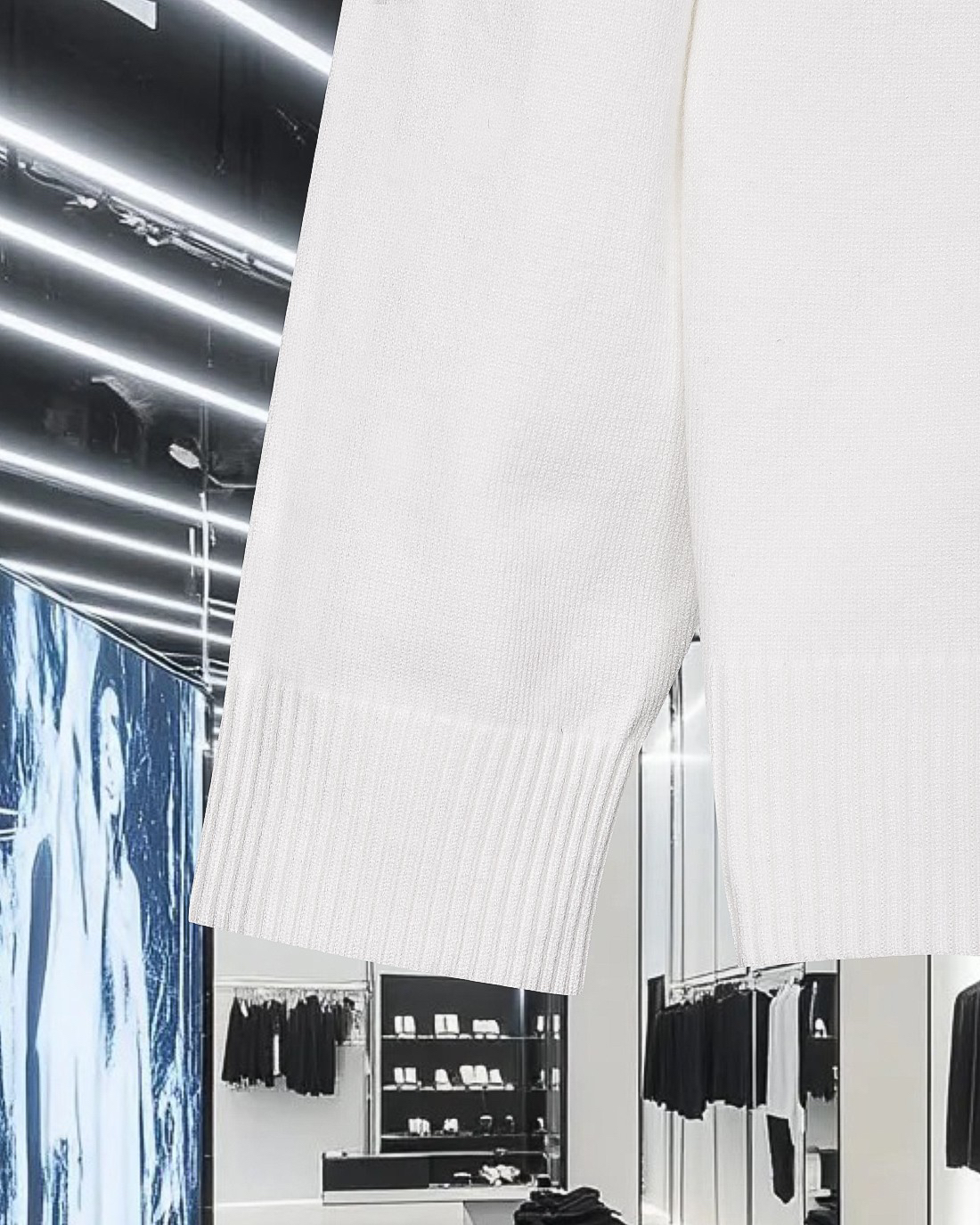 ディオール「Dior」エンブレム プルオーバー セーター