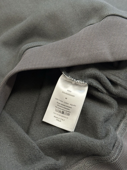 ディオール「Dior」フロッキープリント ハーフジップ スウェットシャツ