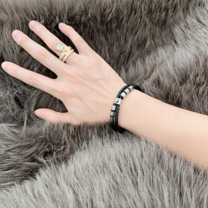 ルイ・ヴィトン「Louis Vuitton」ユニセックス ヴィンテージ モチーフ リング