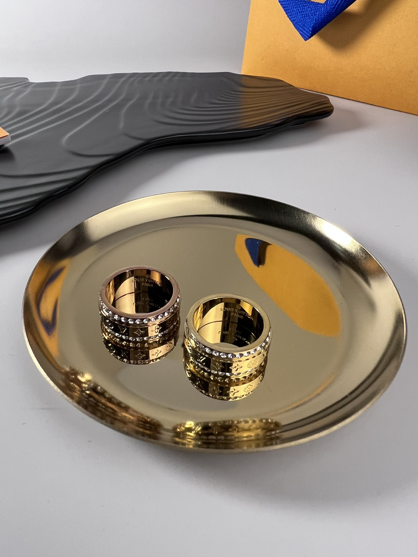 ルイ・ヴィトン「Louis Vuitton」Diamonds Pavé Solitaire リング