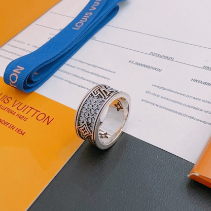 ルイ・ヴィトン「Louis Vuitton」Mosaic Chain リング