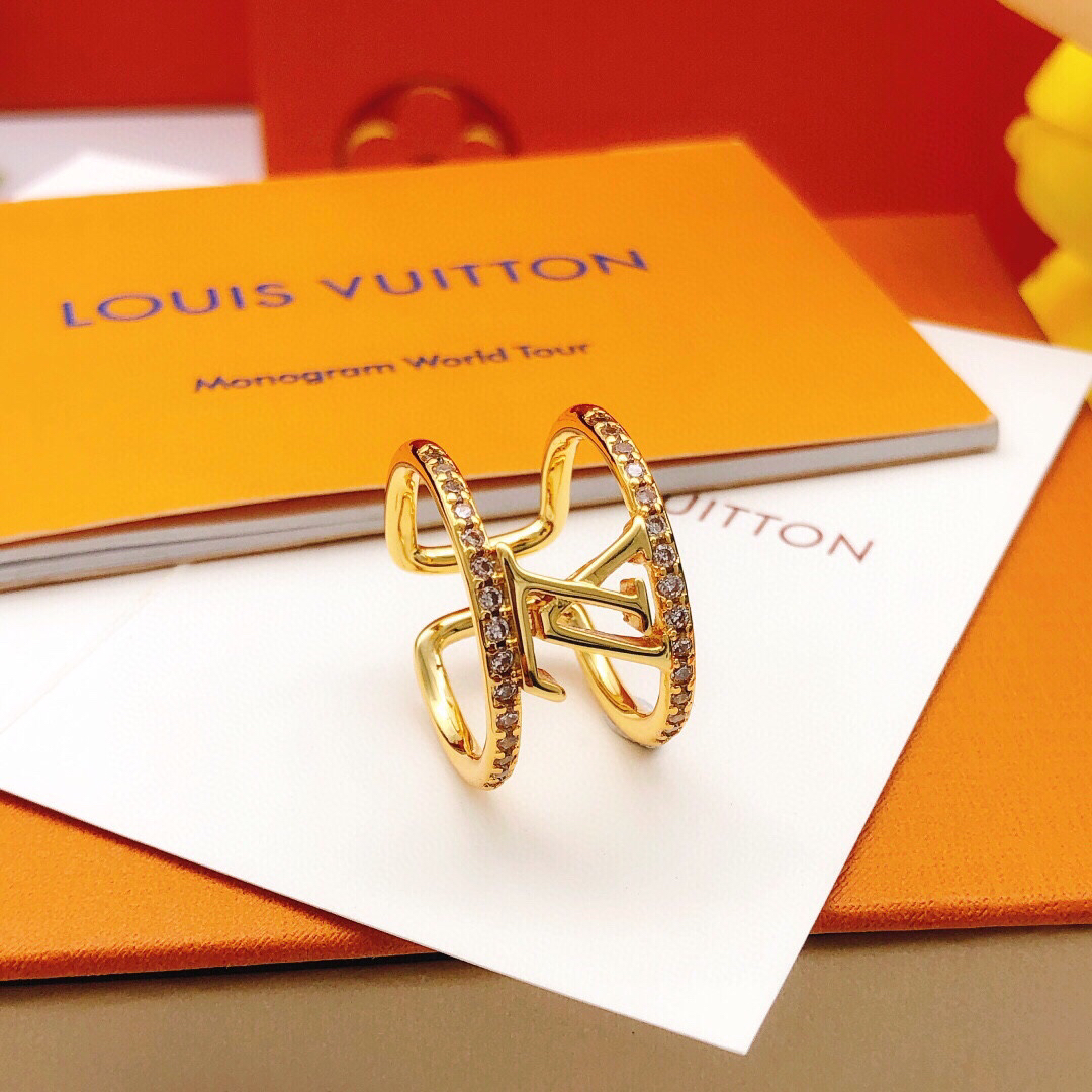 ルイ・ヴィトン「Louis Vuitton」Diamonds Pavé リング