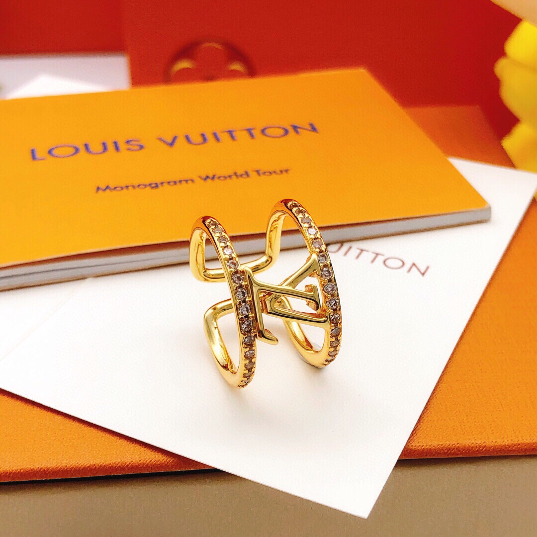 ルイ・ヴィトン「Louis Vuitton」Diamonds Pavé リング