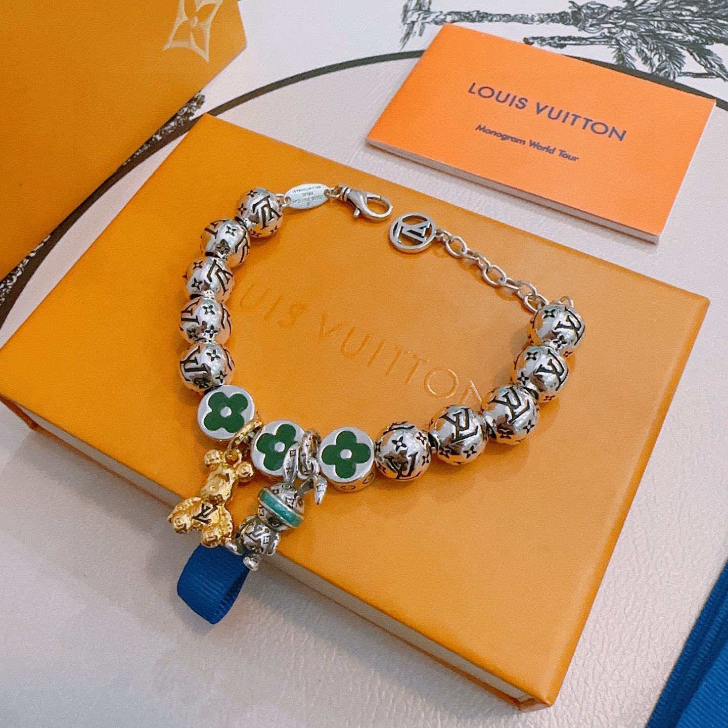 ルイ・ヴィトン「Louis Vuitton」Le Damier ブレスレット